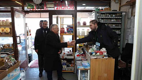 Büyükkılıç, Hisarcık ve Erciyes Esnafı ile Buluştu