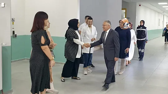 Başkan Büyükkılıç, minikleri yanlız bırakmadı
