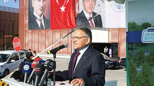 Başkan Büyükkılıç'ın dua alan projesi Türkiye'de örnek gösteriliyor