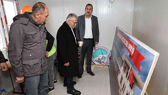 Başkan Büyükkılıç, İncesu'daki Yatırımları Yerinde İnceledi