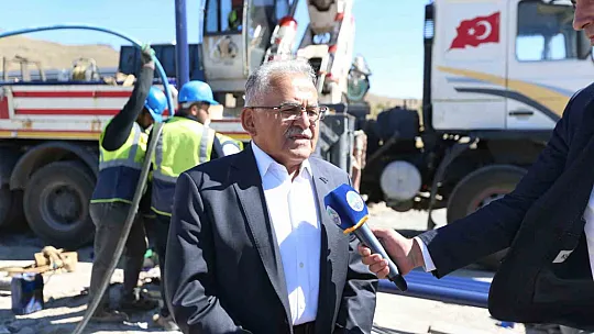 Erciyes'te sıcak su bulundu