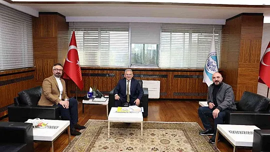 Başkan Büyükkılıç, STK temsilcileri ve muhtarları makamında kabul etti