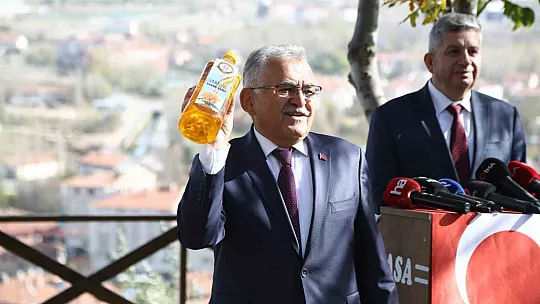 Başkan Büyükkılıç'tan cam terasta 'birlik ve beraberlik' mesajı