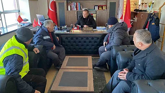 Deprem Bölgesindeki itfaiye erleri ziyaret edildi