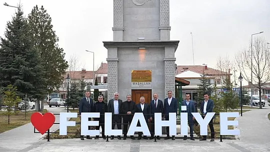 Başkan Büyükkılıç'tan Felahiyelilere teşekkür