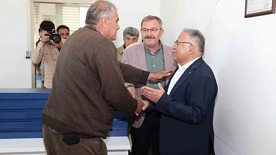 Başkan Büyükkılıç'tan anlamlı ziyaret