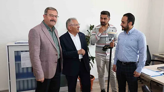 Başkan Büyükkılıç'tan anlamlı ziyaret