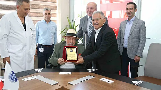 Büyükkılıç'tan engelsiz yaşam merkezi teşekkürü