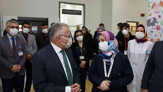 Büyükkılıç'tan KANKA'ya ve Erü Diş Hekimliği'ne ziyaret