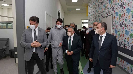 Büyükkılıç'tan KANKA'ya ve Erü Diş Hekimliği'ne ziyaret
