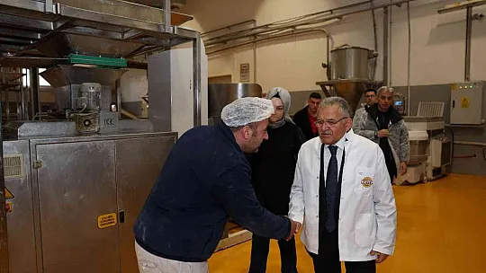 Büyükkılıç'tan Kent Ekmek ziyareti...