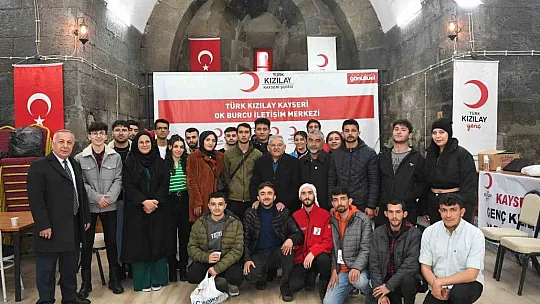 Başkan Büyükkılıç'tan Kızılay Ok Burcuna ziyaret