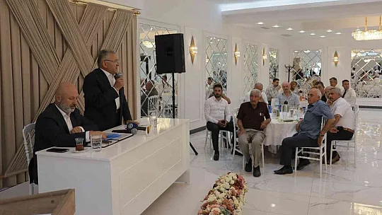 Büyükkılıç'tan muhtarlara yakın takip!