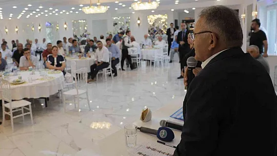 Büyükkılıç'tan muhtarlara yakın takip!