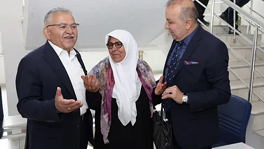 Memduh Başkan'dan Menduh Başkan'a ziyaret...