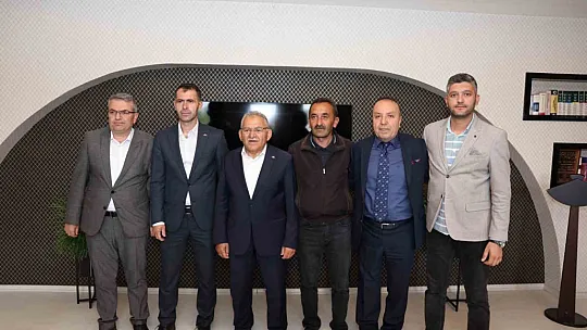 Memduh Başkan'dan Menduh Başkan'a ziyaret...