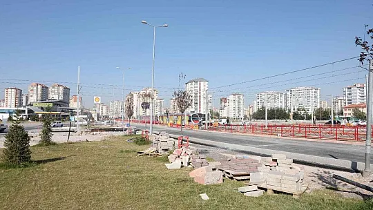 Büyükkılıç'tan raylı sistem çalışmalarına yakın markaj
