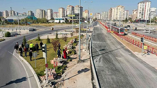 Büyükkılıç'tan raylı sistem çalışmalarına yakın markaj