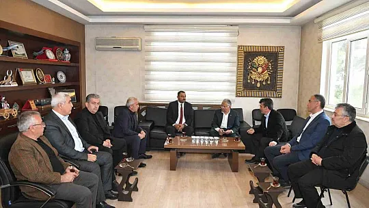 Büyükkılıç'tan Sarıoğlan ziyareti...