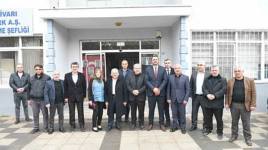 Büyükkılıç'tan Sarıoğlan ziyareti...