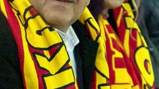 Kale surlarında Kayserispor'a 'pankartlı' destek!