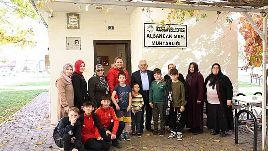 Başkan Büyükkılıç'tan yol yapım çalışmalarına yakın takip