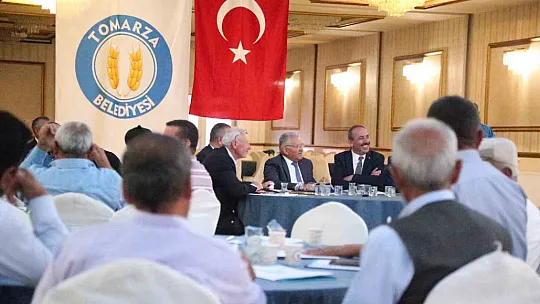 Başkan, Tomarza'da muhtarlarla buluştu!
