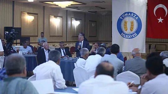 Başkan, Tomarza'da muhtarlarla buluştu!
