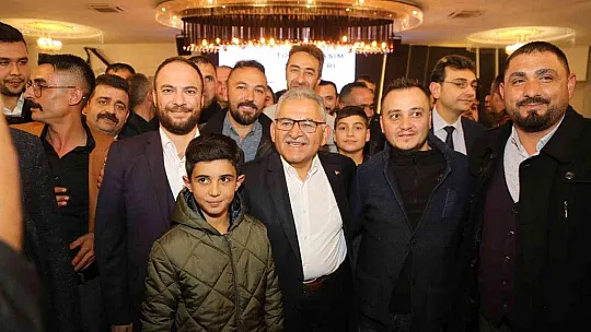 Büyükkılıç, şoförlerle buluştu