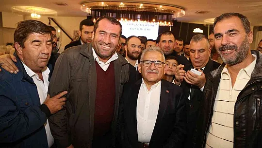 Büyükkılıç, şoförlerle buluştu