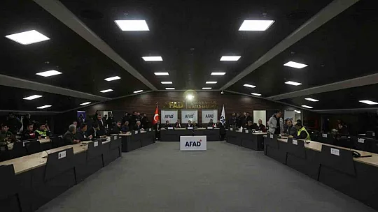 Kayseri'de Kriz Masası kuruldu...