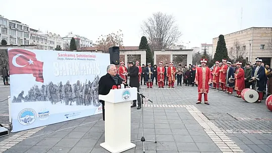 Sarıkamış Şehitleri anıldı