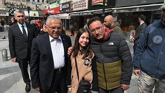 Vali ve Başkan'dan esnaf ziyareti...