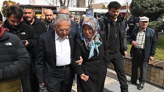 Vali ve Başkan'dan esnaf ziyareti...