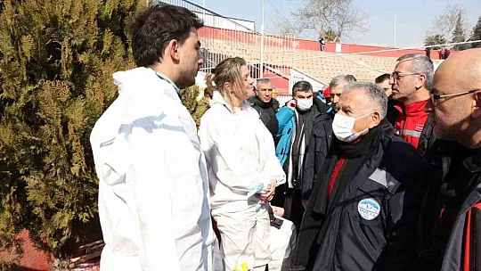Kayseri heyetinden Kahramanmaraş Belediyesine destek ziyareti