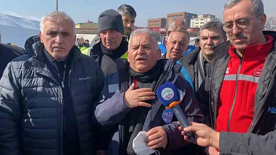 Kayseri heyetinden Kahramanmaraş Belediyesine destek ziyareti