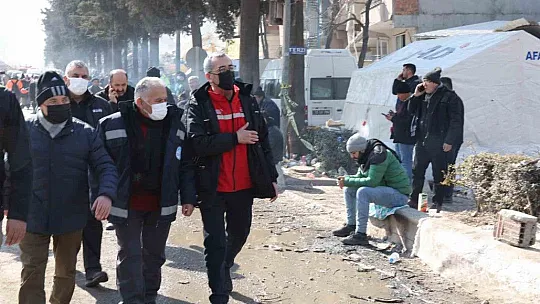 Kayseri heyetinden Kahramanmaraş Belediyesine destek ziyareti