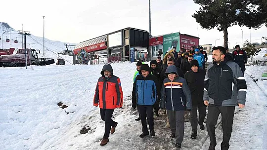 Vali ve Başkan'dan Erciyes incelemesi