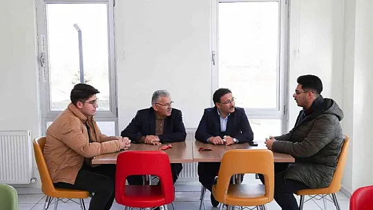 Vali Çiçek'ten ve Büyükkılıç projelere ziyaret