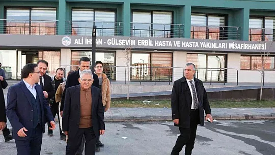Vali Çiçek'ten ve Büyükkılıç projelere ziyaret