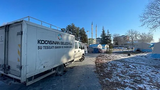 Çolakbayrakdar: 104 personelimiz ve 41 aracımızla deprem bölgesindeyiz
