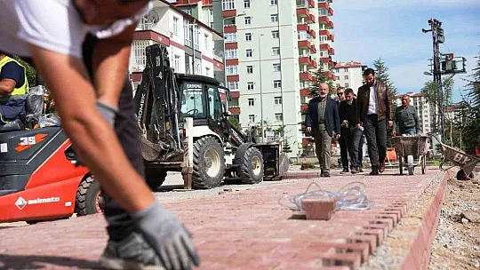 'Bu çalışmalarla bölge daha güzel çehreye kavuşacak'