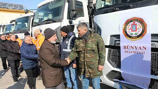 Kocasinan, tüm imkanlarıyla deprem bölgelerinde