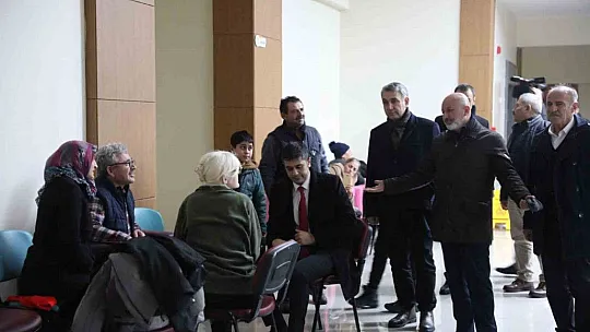 Çolakbayrakdar, vatandaşları ziyaret etti