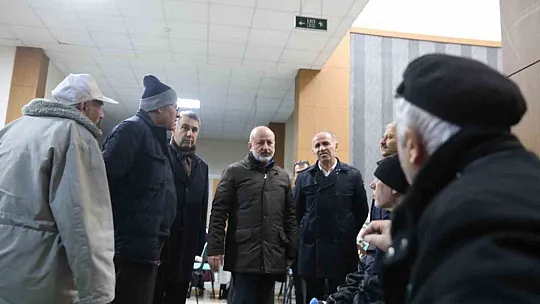 Çolakbayrakdar, vatandaşları ziyaret etti