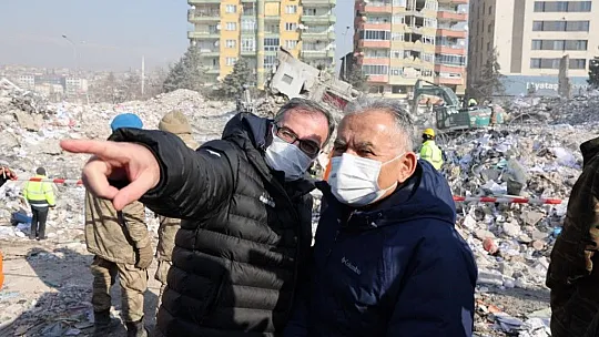 Özdoğan: Deprem bölgesine gönül köprüsü kurduk