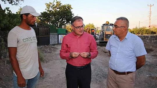 Başkan Özdoğan çalışmaları inceledi