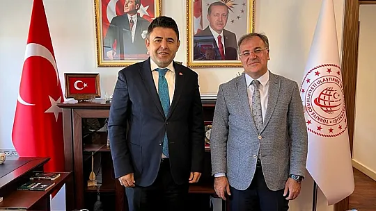 Başkan Özdoğan başkentte