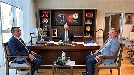 Başkan Özdoğan başkentte