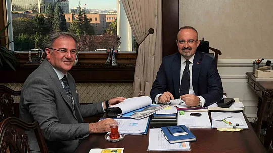 Başkan Özdoğan başkentte